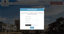 Desktop Screenshot of cavalierhotel.com